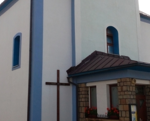 Isokor - Čistenie, náter a impregnácia kostola v Oščadnici