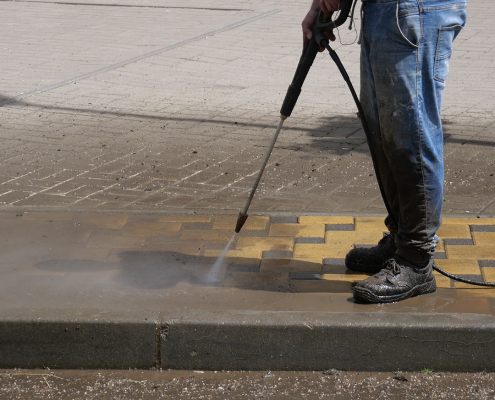 čistenie a impregnácia zámkovej dlažby