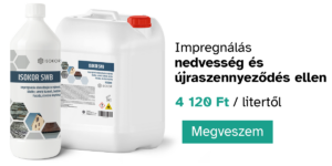 Impregnálás nedvesség és újraszennyeződés ellen