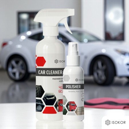 Isokor Car Set - Autótisztító készlet nano védelemmel