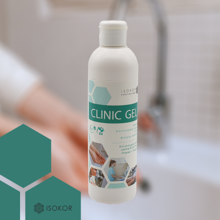 Isokor Clinic Gel - Higiéniai kézfertőtlenítő