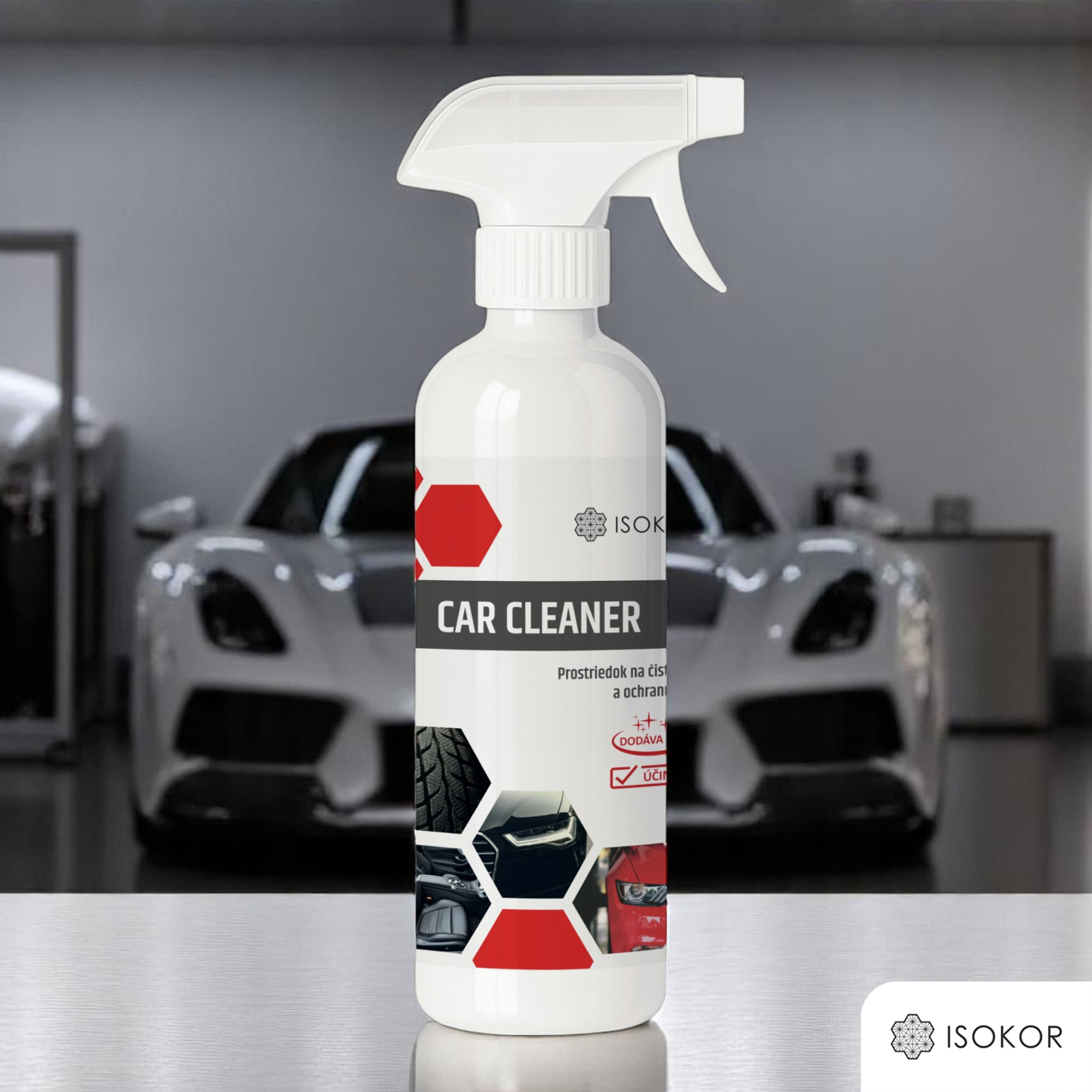 Isokor Car Cleaner - Univerzális autótisztító vegyszer nélkül 1 Isokor Car Cleaner - Univerzális autótisztító vegyszer nélkül