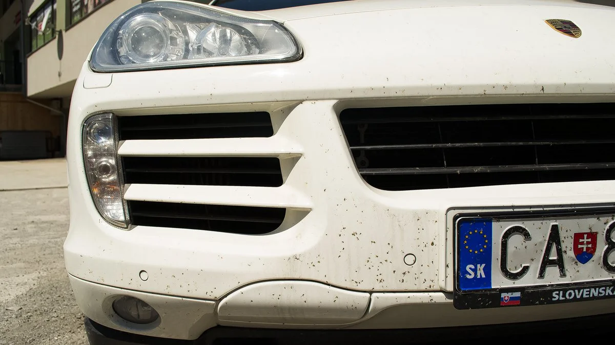Isokor Car Cleaner - Univerzális autótisztító vegyszer nélkül 4 Before image