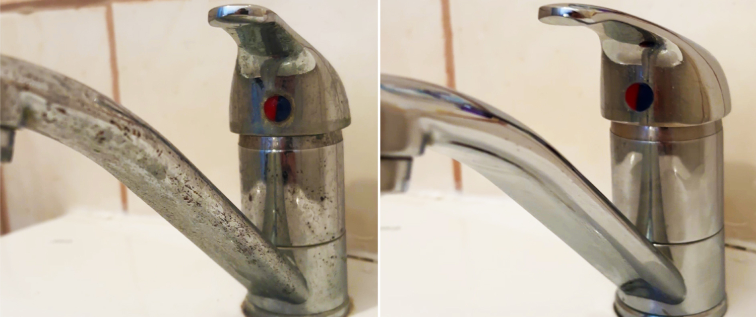 vycistenie vodnej baterie csaptelep tisztítás